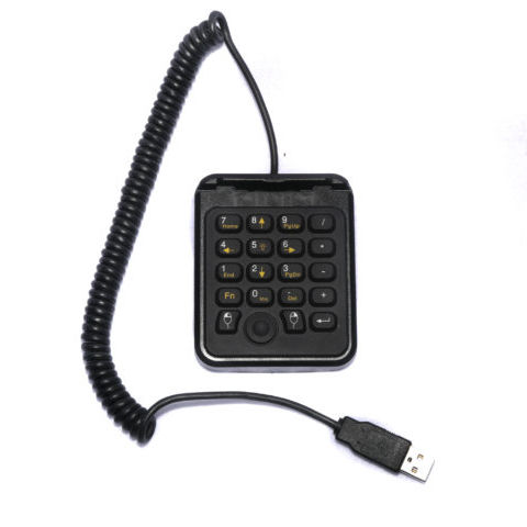 17键式数字键盘 - IK-170 - IKEY Industrial Peripherals - 台式 / 硅类橡胶 / USB
