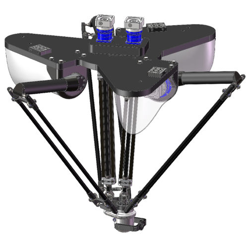 Delta机器人 - D5-1100-S020-R100 - Codian Robotics - 5轴 / 取放式 / 食品工业