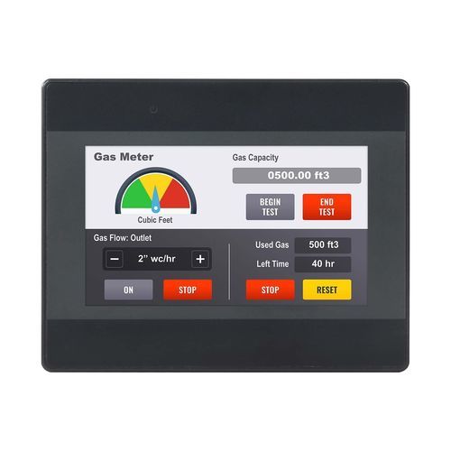 电阻式触摸屏HMI - HMI5040B - Maple Systems - 面板式 / 嵌入式 / 480 x 272