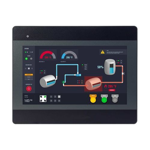 电阻式触摸屏HMI - HMI5100B - Maple Systems - 面板式 / 1024 x 600 / RISC