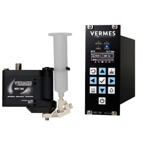 高粘度介质微型定量机 - MDS 1560 - VERMES Microdispensing GmbH - 容积式 / 动态冲击波（DST） / 用于电子工业