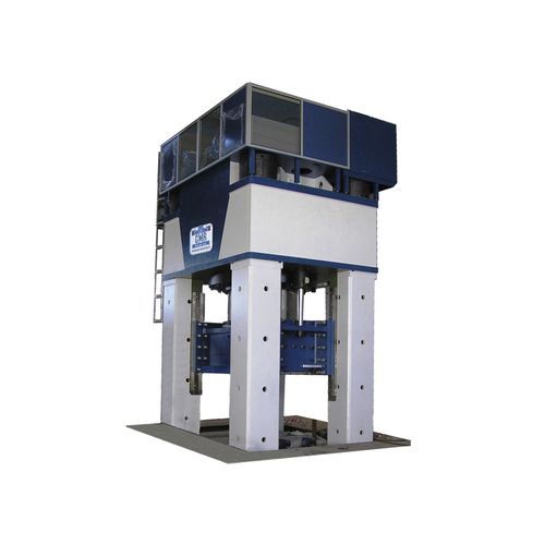 液压机 - 3951464 - GMR di Maffi Raimondo Srl - 成形 / 4 柱式 / 带移动台