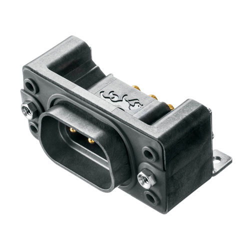 混合连接器 - PA Series - Positronic Industries - PCB / 长方形 / 母端