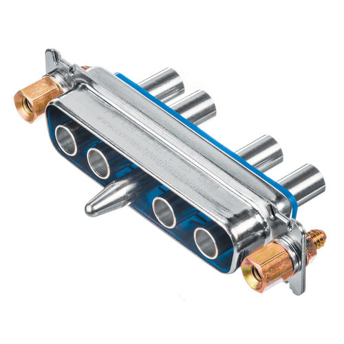 D-sub连接器 - CBF Series - Positronic Industries - 供电 / RF / 混合