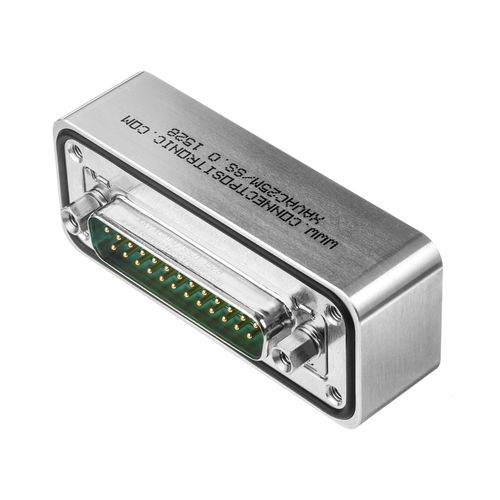 密封连接器 - XAVAC Series - Positronic Industries - 供电 / D-sub / 长方形