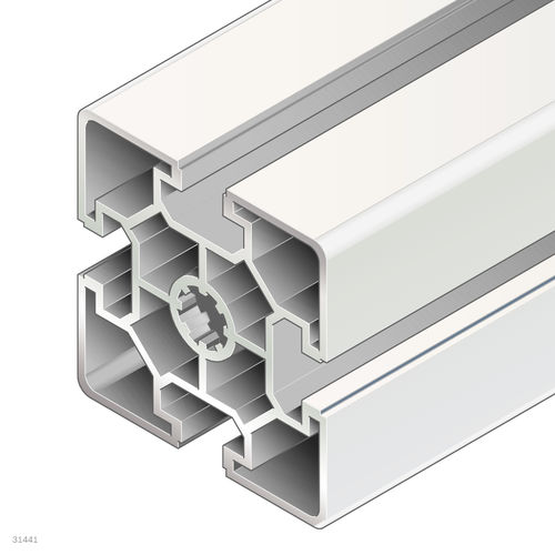 阳极氧化铝型材 - 3842557204 - Bosch Rexroth - Assembly Technology/博世力士乐 - 矩形 / 工业 / 开放式