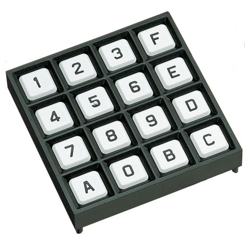 12键数字键盘 - 83 series - Grayhill - 16键 / 面板式
