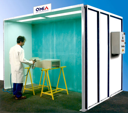 开放式喷漆间 - CS - OMIA - 铁路应用 / 航空应用 / 用于农业机械