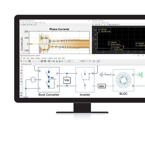 建模软件 - Simscape Electrical™ - The MathWorks - 模拟 / 用于机电系统