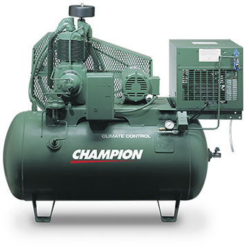 往复式压缩机 - Climate Control - Champion Pneumatic - 空气 / 电动 / 固定式