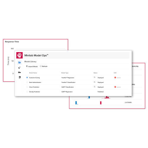 生命周期管理软件 - Minitab Model Ops - MINITAB Ltd - 控制 / 创建制作用 / 机器学习
