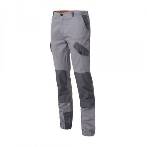 工作裤子 - 0021707078 - Molinel - 棉质 / 弹性材料 / 灰色