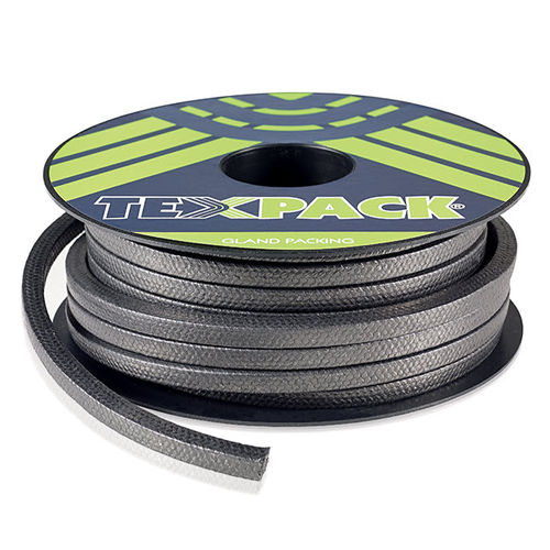 石墨编织填料 - 4137/E - TEXPACK - 碳纱 / 高耐久性 / 用于阀门
