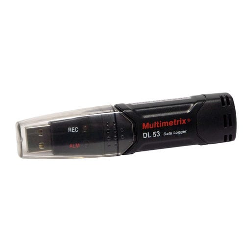 温度数据记录器 - DL 53  - MULTIMETRIX - 湿度 / USB / 无显示