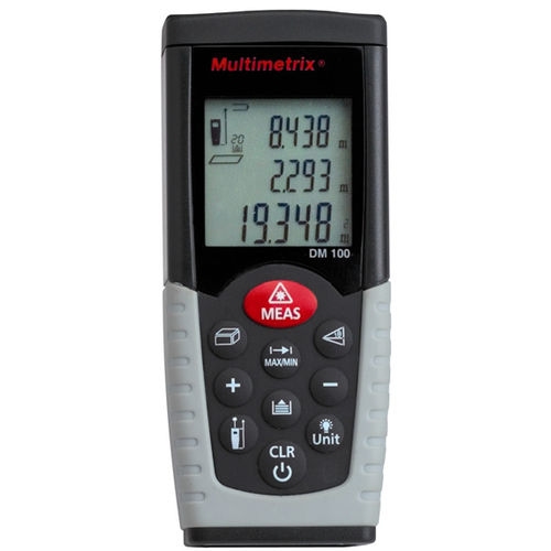 激光测距仪 - DM100  - MULTIMETRIX - 便携式 / 带自动体积计算
