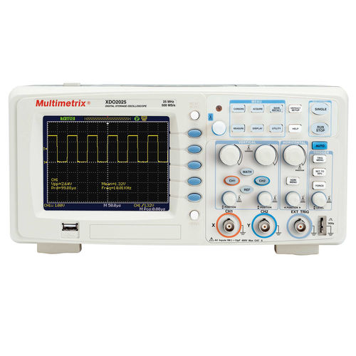数字示波器 - XDO 2025 - MULTIMETRIX - 台式 / 双通 / USB