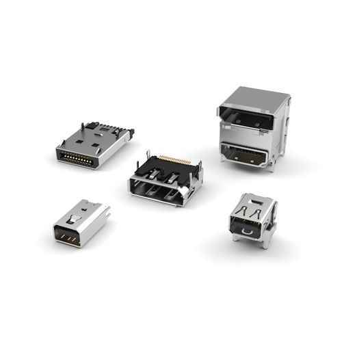 DisplayPort连接器 - DPC-F-S series - ADAM tech - 数据 / 直角 / 通孔