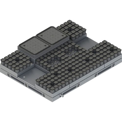 真空夹紧系统 - QuadroVac - Horst Witte GerÃ¤tebau Barskamp KG - 用于零件加工 / 用于加工车间 / 模块化