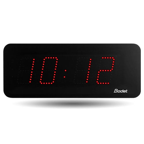 壁挂时钟 - STYLE 10 - BODET TIME SPORT - LED / 室内 / 数字