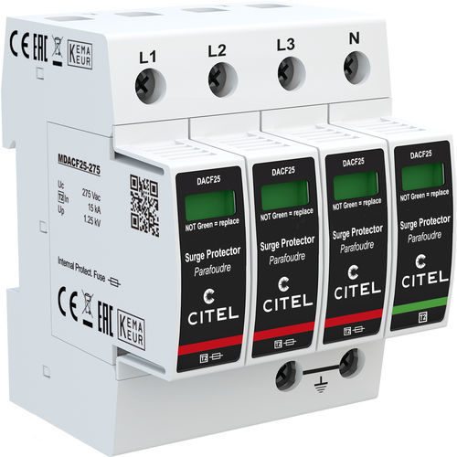 II型避雷器 - DACF25 series - CITEL - 用于供电系统 / 防止瞬变电流 / 防过压