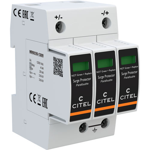 2型防雷盒 - DDC50-21Y series - CITEL - 防过压 / 高能 / 用于连续供料