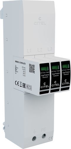1型防雷盒 - ZPAC1 series - CITEL - 电动安装 / 用于电网 / 防止瞬变电流