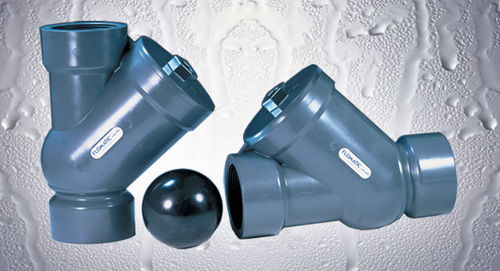 球形止回阀 - 208T - Flomatic - 螺纹 / PVC / 防腐蚀