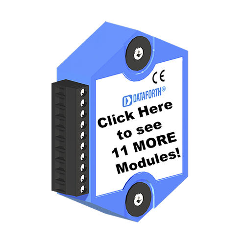传感器到计算机信号处理模块 - SCM9B-11xx Series - Dataforth Corporation - 模拟输入 / 电压 / 可编程