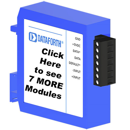 DIN导轨信号处理模块 - SCM9B-D13x Series - Dataforth Corporation - 输入 / 用于热电偶 / 传感器到计算机