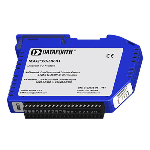 模拟I/O模块 - MAQ20-DIOH - Dataforth Corporation - 多通型 / DIN导轨