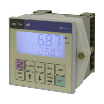 PH值分析仪 - HBM-100D - DKK-TOA CORPORATION - 酸 / 工艺流程 / 紧凑型