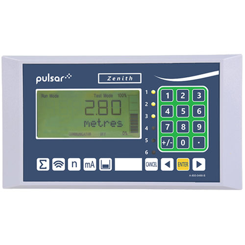 带警报器泵站控制器 - Zenith  - Pulsar Measurement - 用于泵管理 / 具有泵自动重启装置 / 超声波