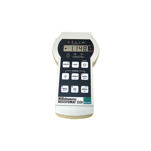数字欧姆表 - RESISTOMAT® 2320 - burster präzisionsmesstechnik gmbh & co kg - 便携式 / 4 线式 / 电池驱动