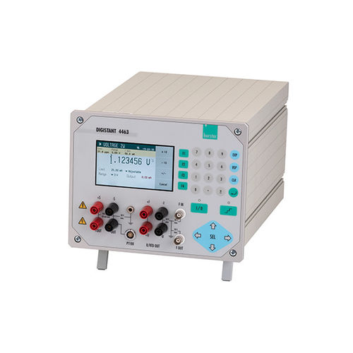 通用校准器 - DIGISTANT® 4463 - burster präzisionsmesstechnik gmbh & co kg - 手提式 / 高精度 / 台式