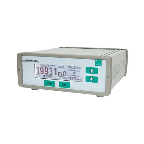数字毫欧表 - 2316 - burster präzisionsmesstechnik gmbh & co kg - 台式 / 4 线式 / 耐用型