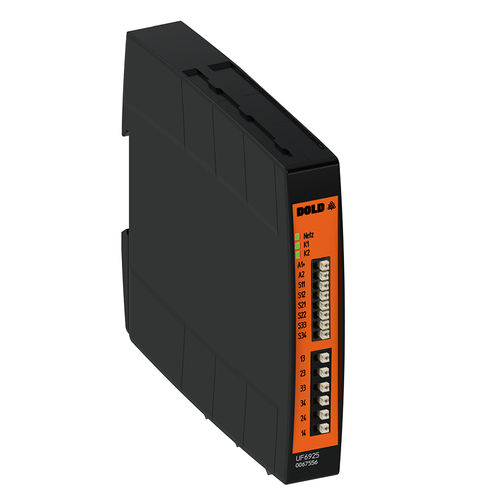 紧急制动安全监控继电器 - UF 6925 - DOLD - 用于防护门 / 3NO / SIL