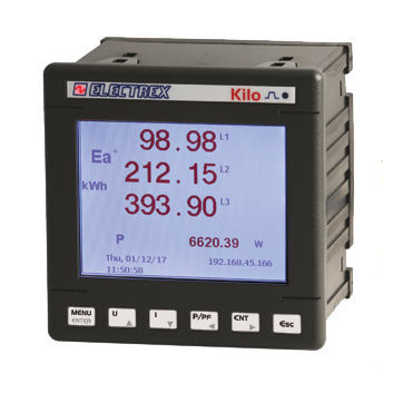 LED分析仪 - PFNK9-1Q5D9-F21 KILO NET 96 PQ WEB LOG 16 FULL - ELECTREX - 监控 / 用于电网 / 交流电网