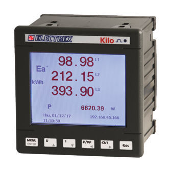 监控分析仪 - PFNK9-1QAD9-121 KILO NET WI-FI EDA 96 PQ WEB LOG - ELECTREX - 电能质量 / 功率 / 电压