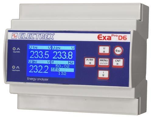 电网分析仪 - PFAE6-1B1Z2-EMF EXA PRO D6 5A CLAMP - ELECTREX - 交流电网 / 用于三相电力系统 / 工业