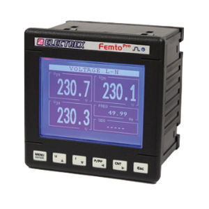 监控分析仪 - PFA69-EH102-E00 FEMTO PRO 96 ECT - ELECTREX - 用于电网 / 用于三相电力系统 / 用于单相电力系统
