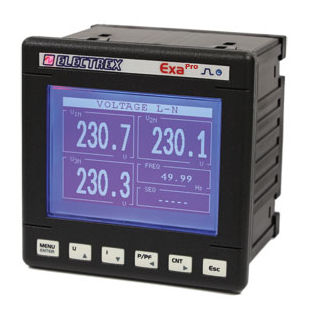 监控分析仪 - PFAE9-1B1Z2-EMF EXA PRO 96 - ELECTREX - 用于电网 / 工业 / 电能质量