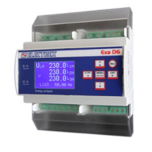 监控分析仪 - PFAE6M1-QA EXA MID D6 - ELECTREX - 用于电网 / 工业 / 功率