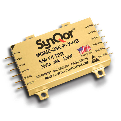 差分模式滤波器 - MQ series  - SYNQOR - 低通 / 被动 / EMI