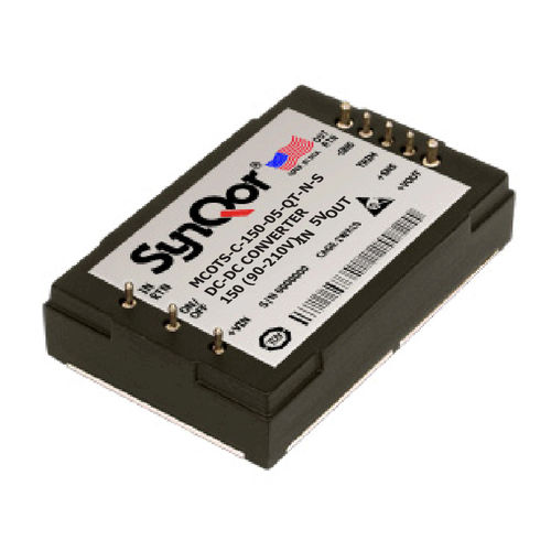 DC/DC变流器 / 调节 - Mil-COTS 150 V  - SYNQOR - 绝缘 / 电路板 / 单输出