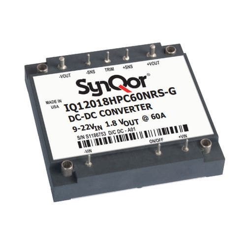DC/DC变流模块 / 输入电压范围2:1 - IQ12  - SYNQOR - 绝缘 / SMD / 工业
