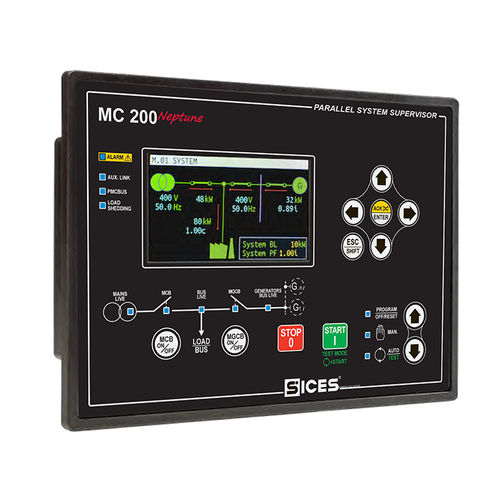 平行发电机组控制器 - MC 200 Neptune - S.I.C.E.S. - DNV / 海洋应用