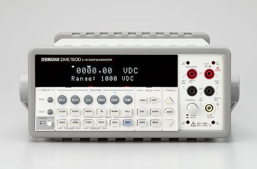 数字万用表 - DME1600 - Kikusui Electronics - 台式 / 1000 V / 3 A