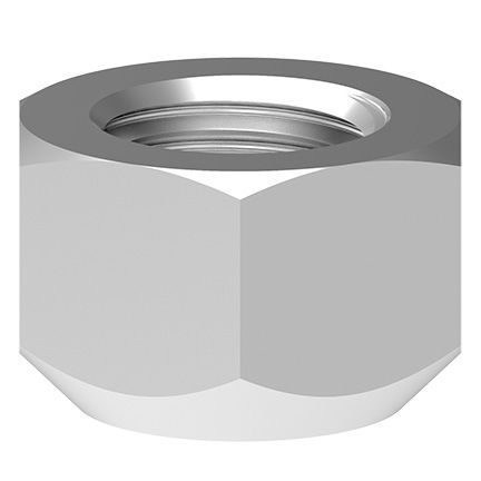 六角形螺母 - Locknuts ISO 7042 - RUD - 制动 / 金属 / 螺纹