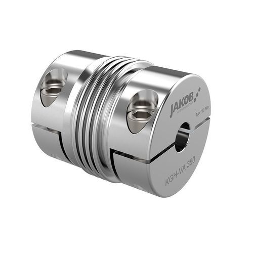 刚柔扭转连轴器 - KGH-VA - JAKOB Antriebstechnik GmbH - 金属波纹式 / 不锈钢 / 免维护