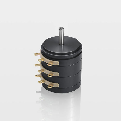 旋转位置传感器 - P-2500 series - Novotechnik/诺沃泰克 - 带导电塑料电位计 / IP40 / 高精度